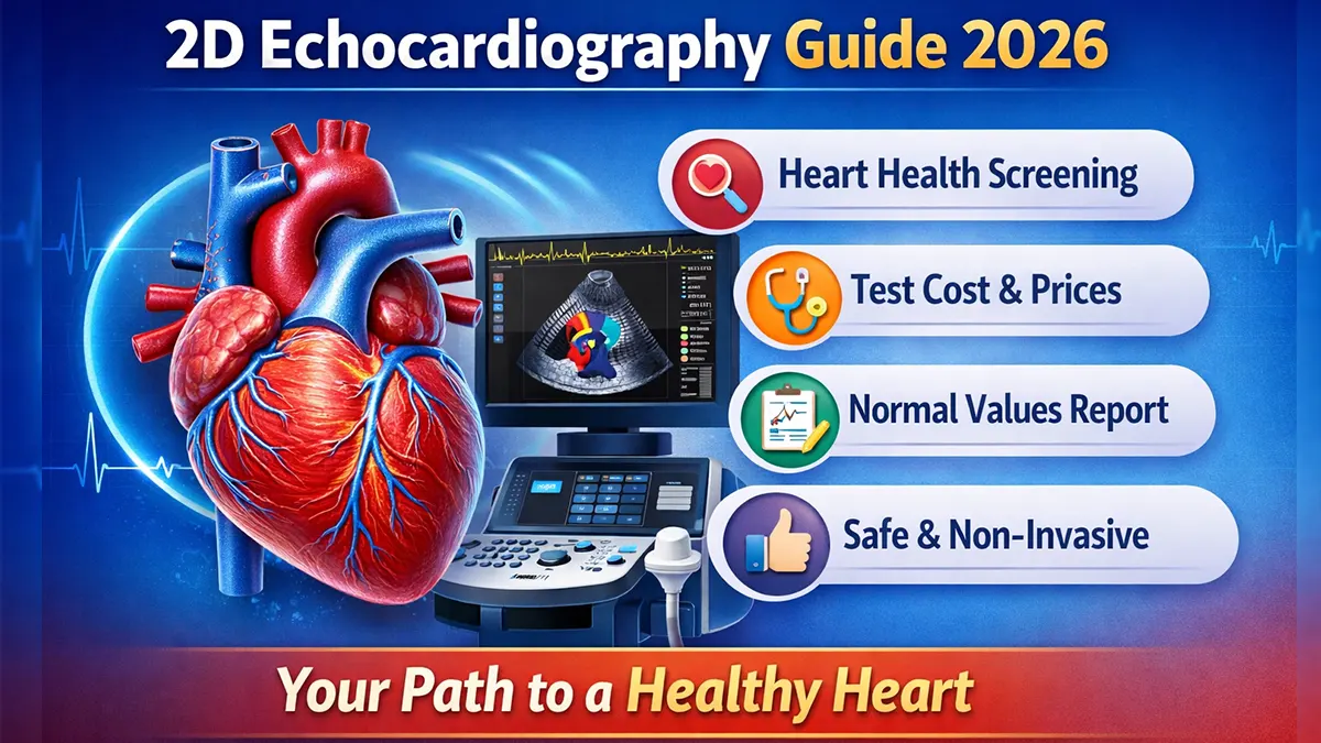 2D Echocardiography Test for Heart – Hyderabad