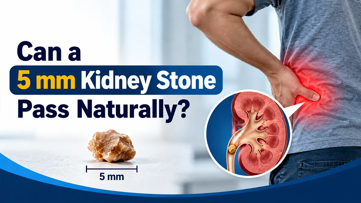 5 mm kidney stone natural passage, ureter location and treatment guide
