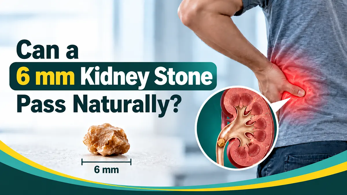 6 mm kidney stone natural passage, ureter location and treatment guide