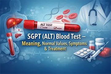 SGPT (ALT) Blood Test: Normal Range, High Levels, Causes & Treatment