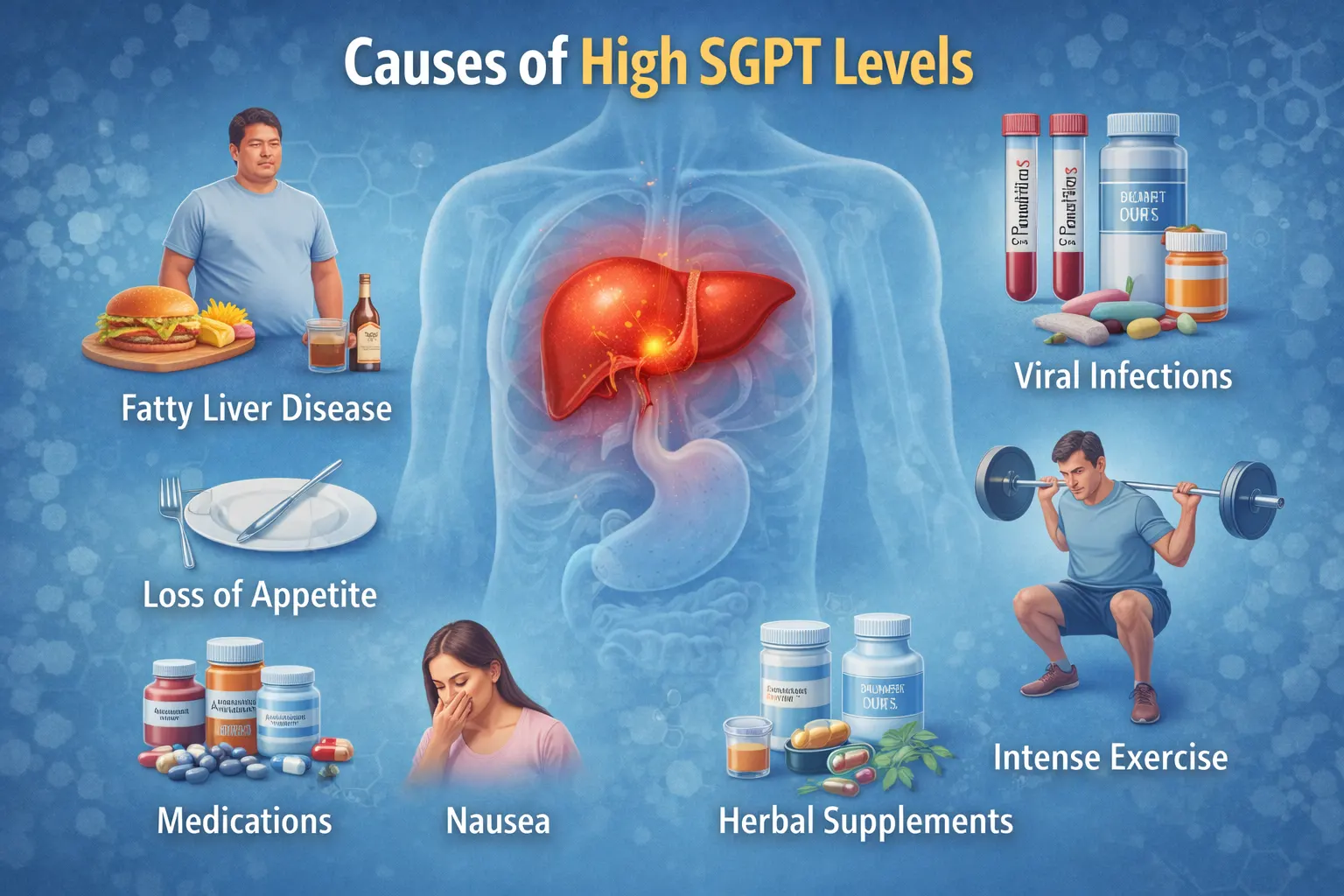 SGPT (ALT) Blood Test: Normal Range, High Levels, Causes & Treatment ...