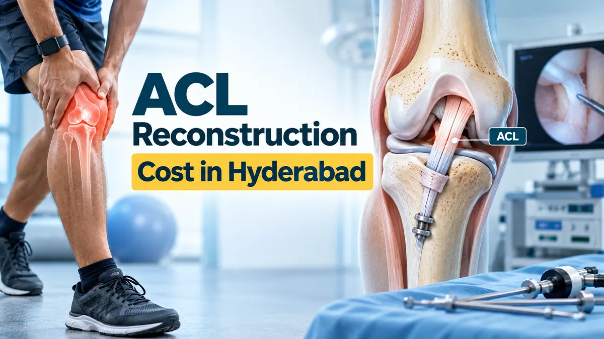 ACL reconstruction surgery cost in Hyderabad