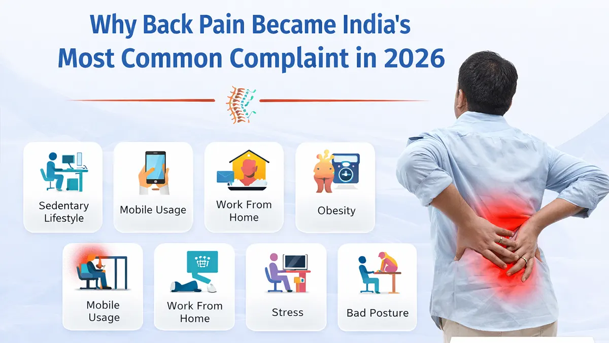 Why Back Pain Became India’s Most Common Complaint