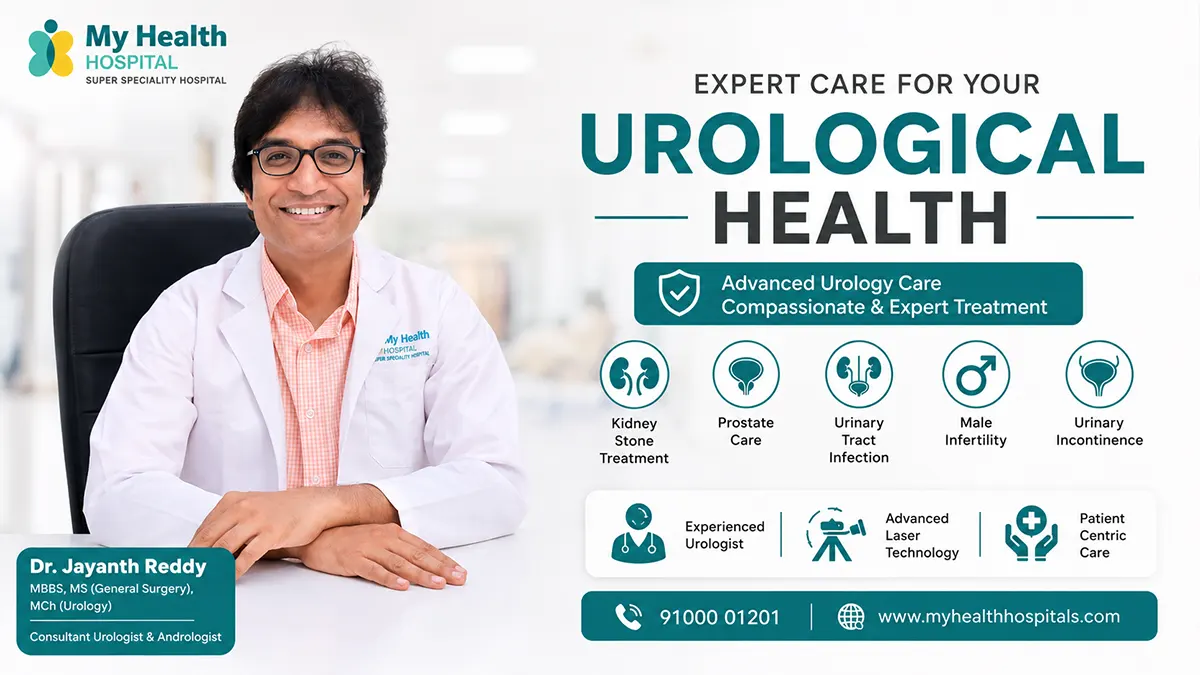 Best Urologist in Hyderabad at My Health Hospitals