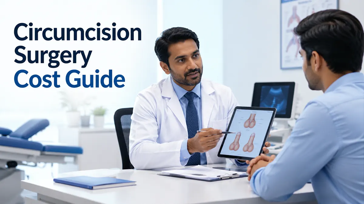 Circumcision surgery cost in Hyderabad including laser and stapler circumcision