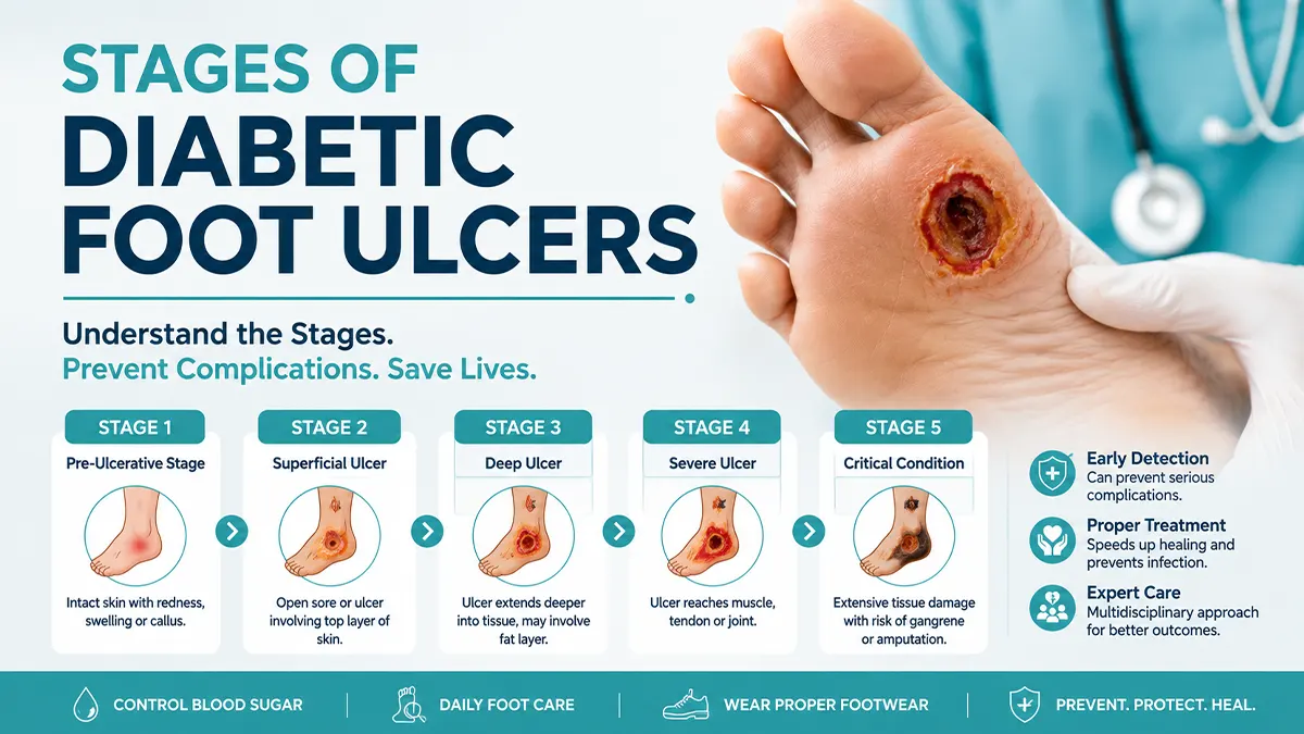 diabetic foot ulcer early stage pictures