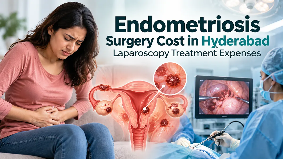 Endometriosis surgery cost in Hyderabad - laparoscopic treatment