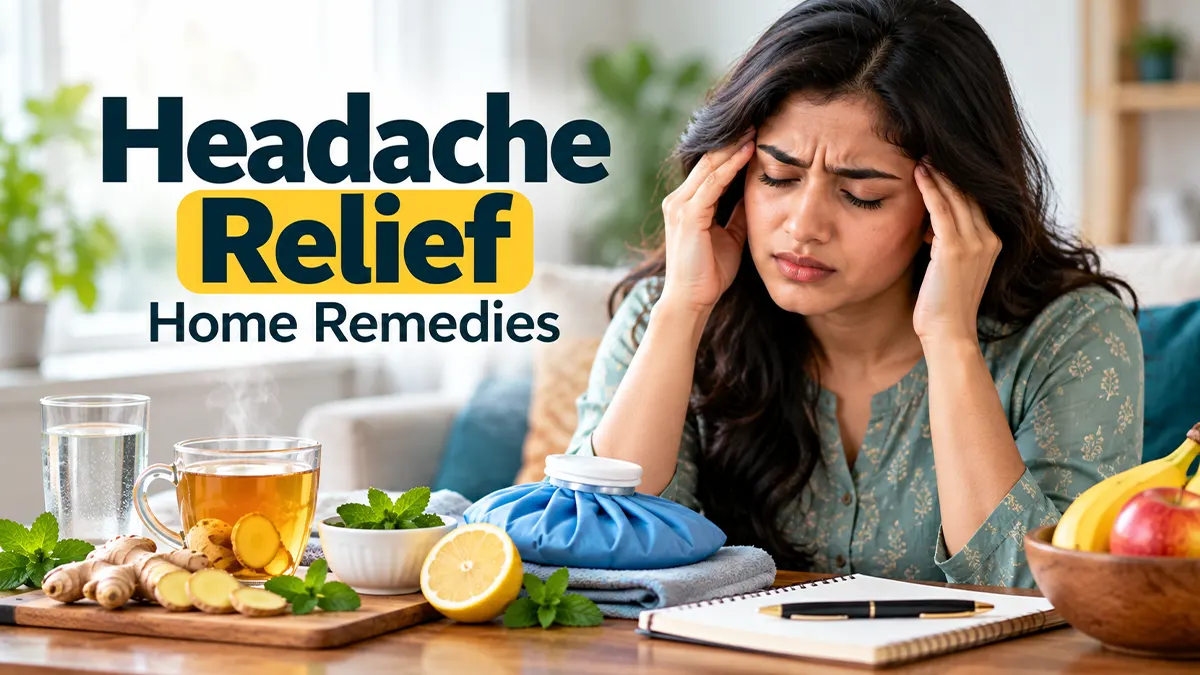 Home remedies for headache relief and headache self-care guide
