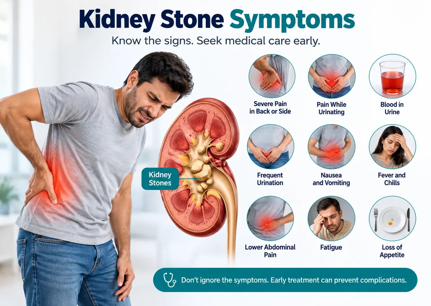 Kidney stone symptoms