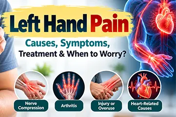 Left Hand Pain: Causes, Symptoms, Heart Connection, Treatment & When to Seek Help (2026)