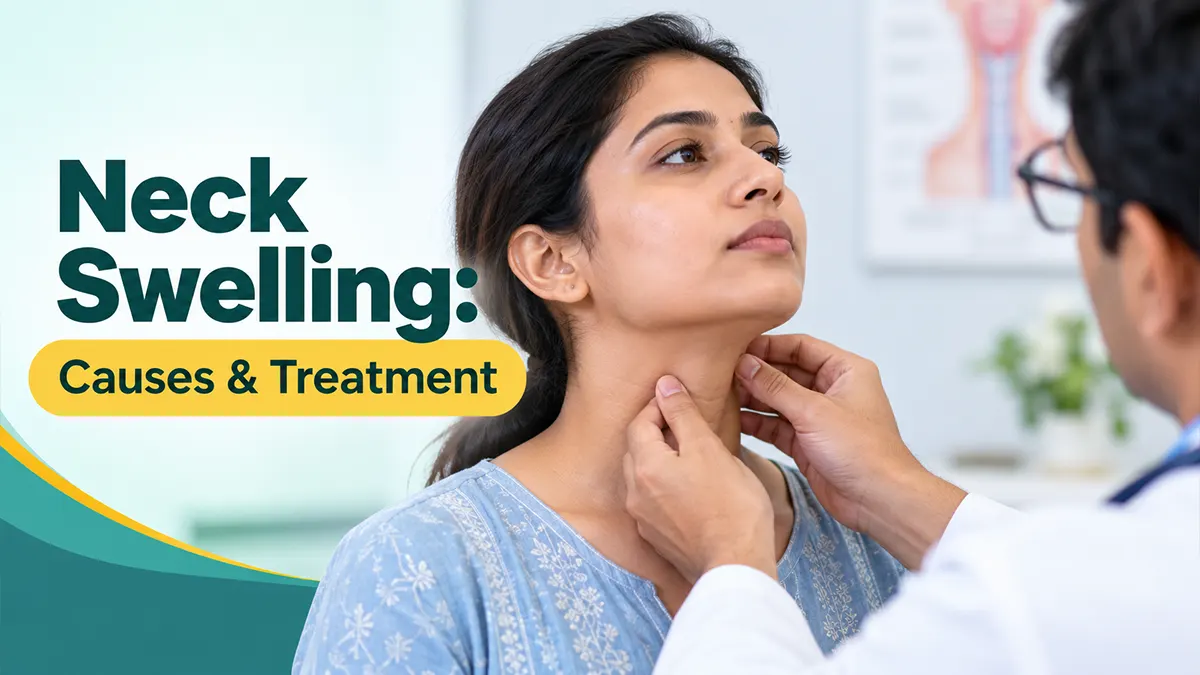 Neck swelling causes diagnosis treatment and warning signs