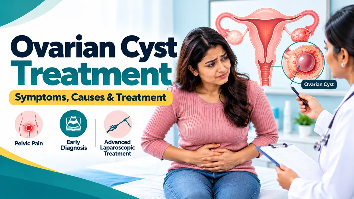 Ovarian cyst symptoms, diagnosis and treatment explained by a gynecologist