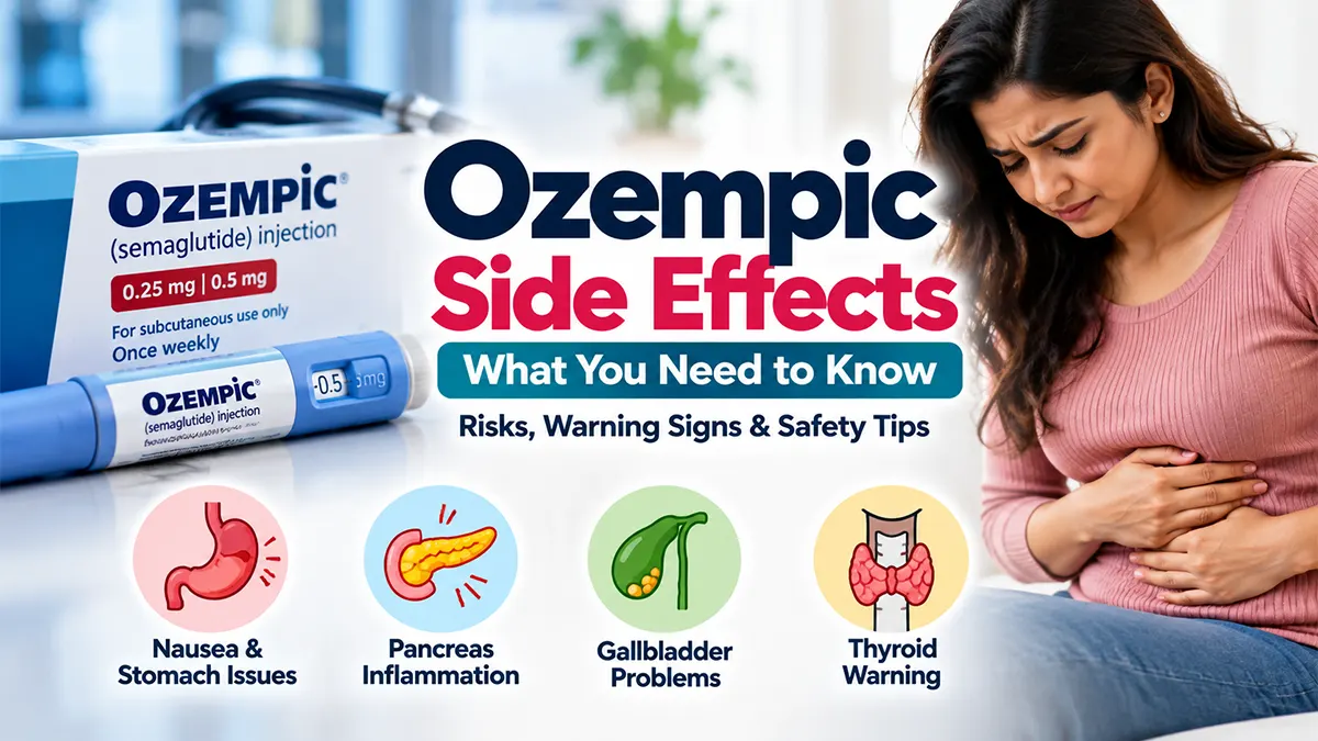 Ozempic semaglutide side effects and safety guide