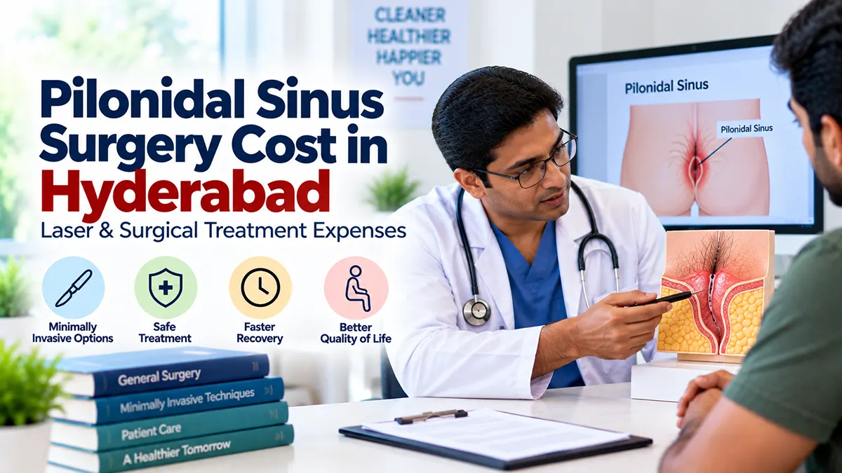Pilonidal sinus surgery cost in Hyderabad