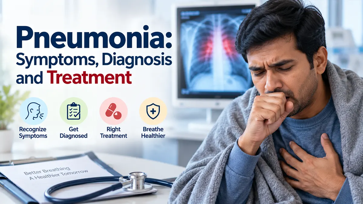 Pneumonia symptoms diagnosis and treatment