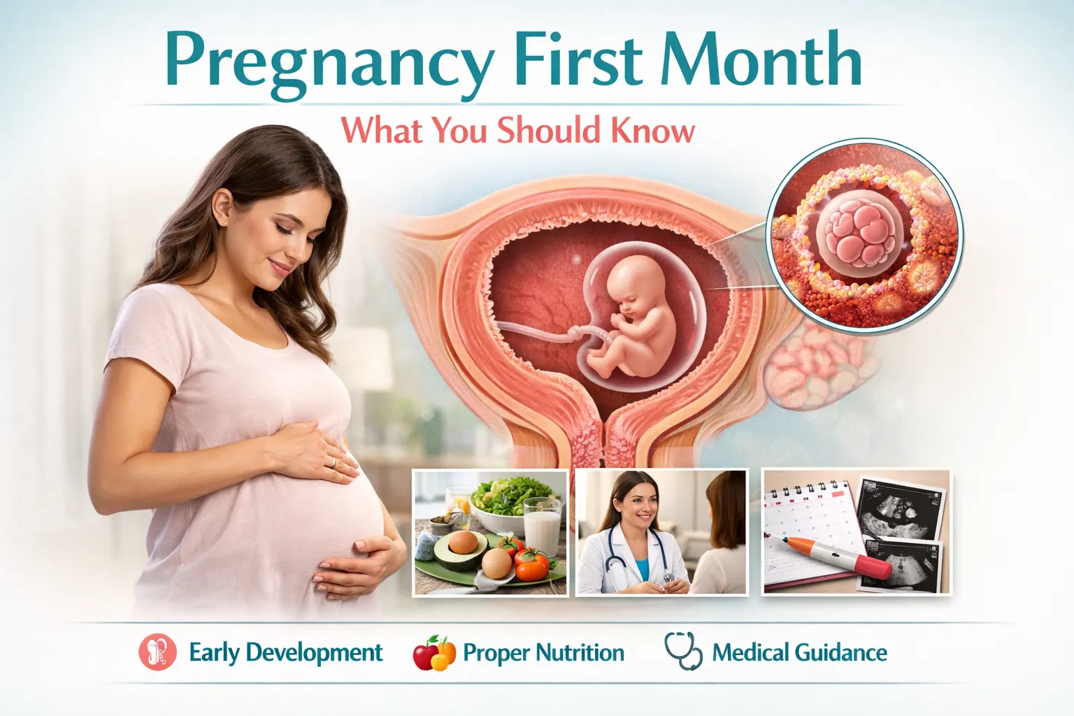 Pregnancy First Month Changes and Care