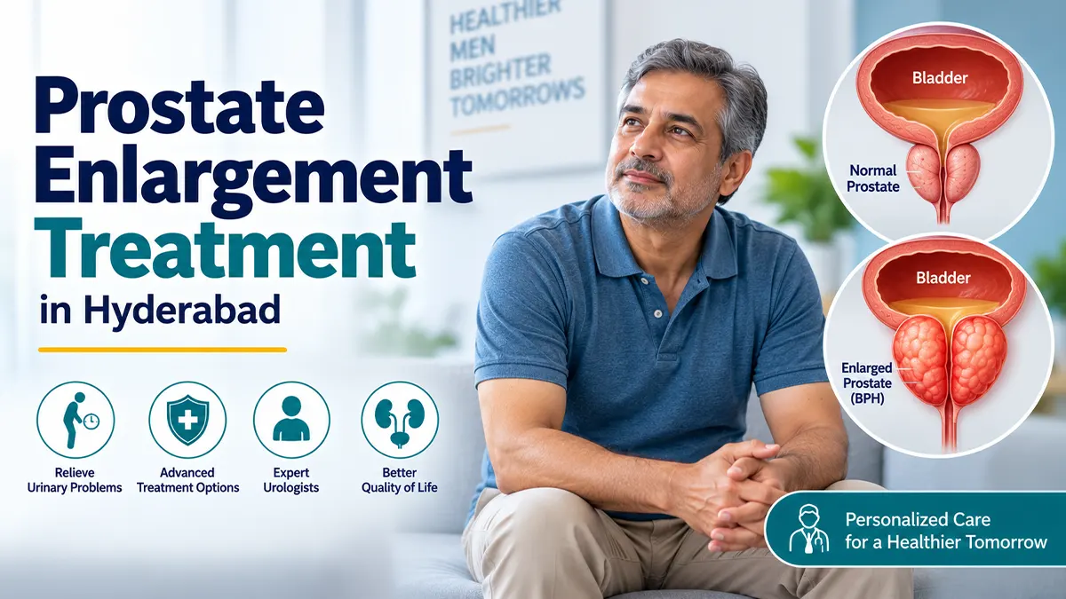 Prostate Enlargement (BPH) Treatment in Hyderabad