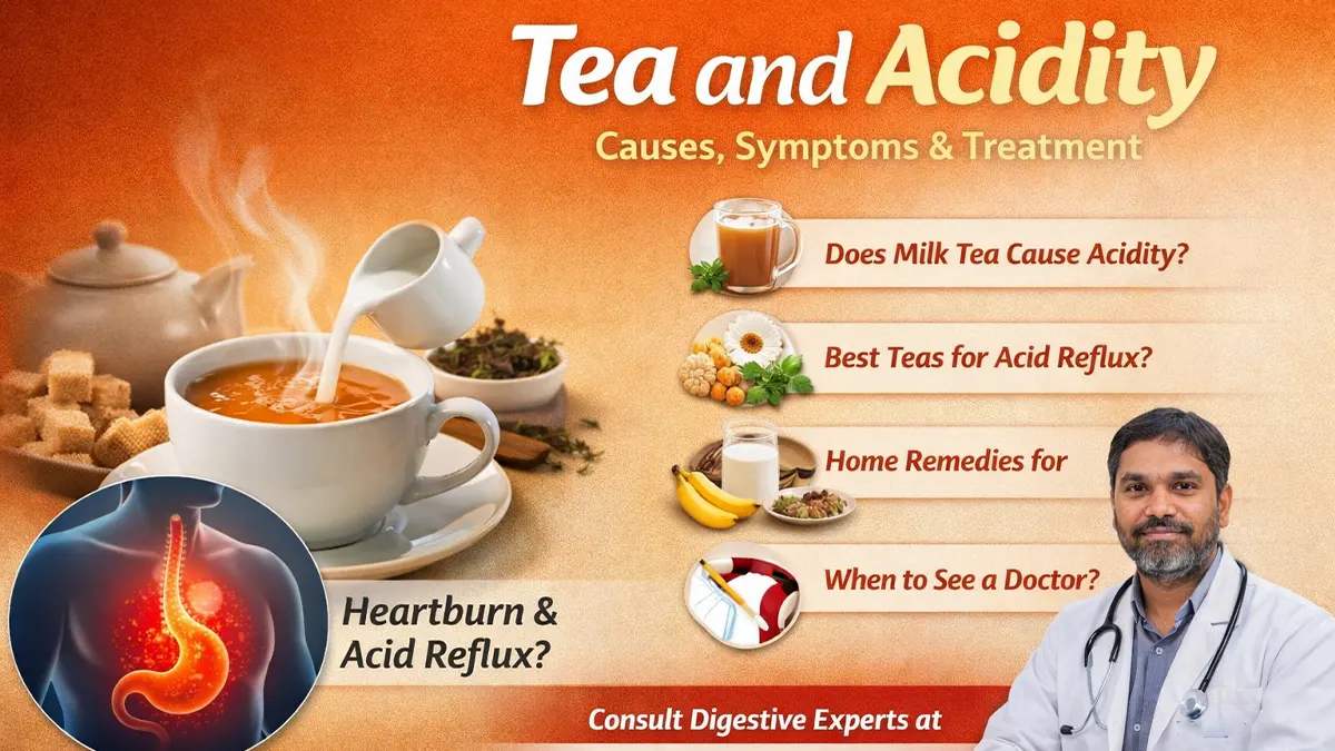 Tea and Acidity – Causes of Heartburn and Acid Reflux