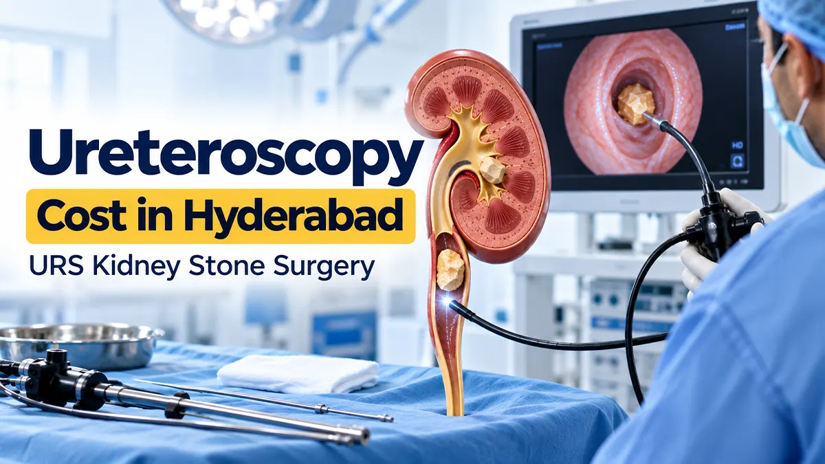 Ureteroscopy URS kidney stone surgery cost in Hyderabad