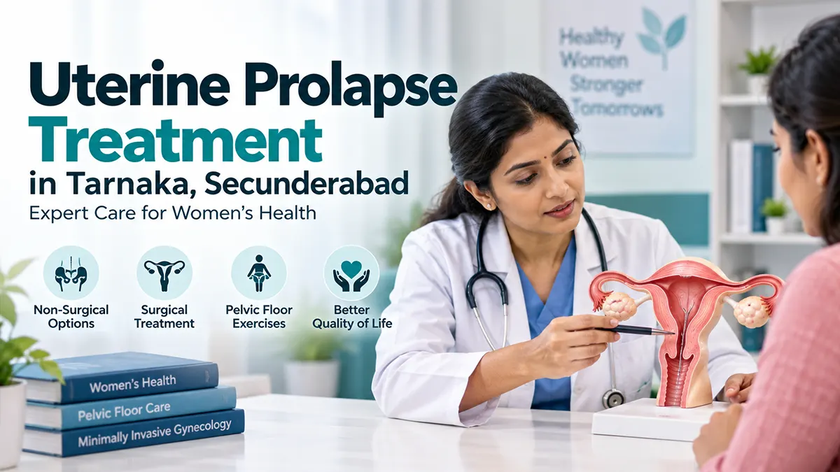 Uterine prolapse treatment in Tarnaka Secunderabad