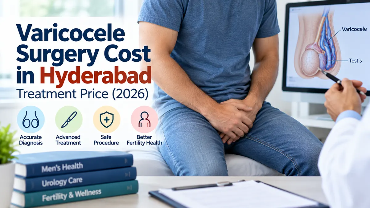 Varicocele surgery cost and varicocelectomy treatment in Hyderabad