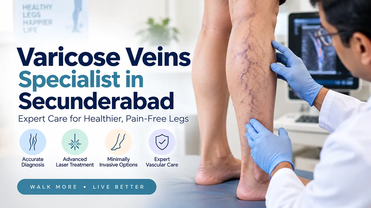 Varicose veins specialist in Secunderabad vascular consultation